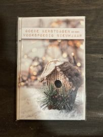 Kerst- en winterkaarten nr. 22 (pakje van 4 stuks)