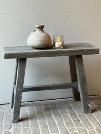 Oud Houten Bankje 60 cm