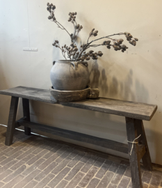 Oude Houten Bank 121 cm