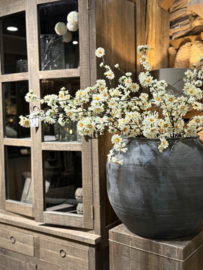 Zijde Tak Daisy White 110 cm