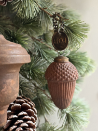 Kerst Ornament Roestbruin Eikel
