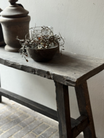 Oud Houten Bankje 81 cm