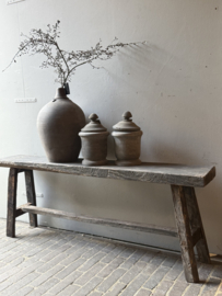 Oud Houten Bankje 121 cm