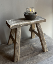Alter Holzhocker