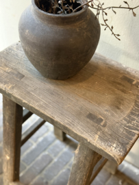 Oud Houten Kruk