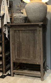 Kast Jenong 1-deur op hoge poten ''Driftwood''
