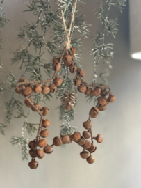 Hanger Ster Belletjes Roest