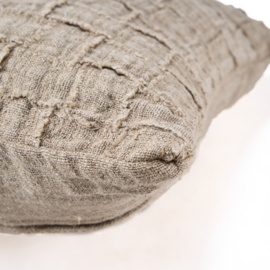 Kussen Linnen Damier 50x50 cm