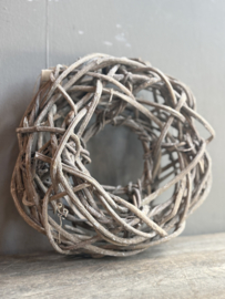 Krans Woven Open Frosted 24 cm