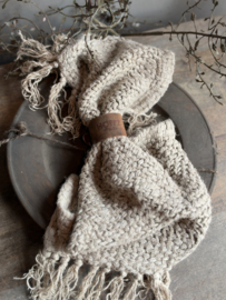 Linnen Doek Bowi Grof Geweven 35x50 cm -Hoffz-