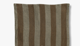 Theedoek Wafel Zand/Bruin -Mette Ditmer-