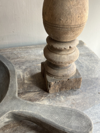 Balusterlampe aus Holz -Aura Peeperkorn-