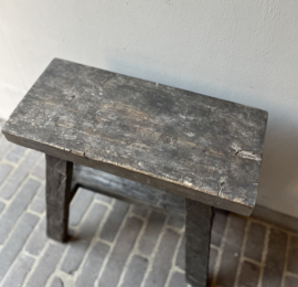 Oud Houten Bankje 46 cm