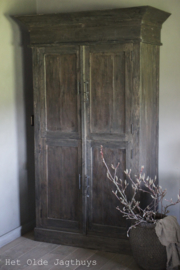 Kast Oud Hout 4-deurs ''Vintage''