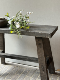 Oud Houten Bankje 61 cm