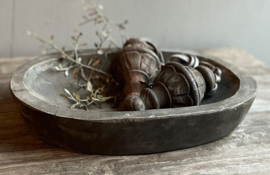 Houten Schaaltje Ovaal Jolie