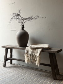 Oud Houten Bankje 120 cm