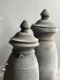 Houten Potje met Deksel Small