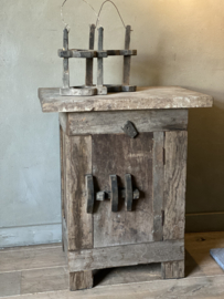 Nachttisch Altes Holz - Driftwood - (2-er set)