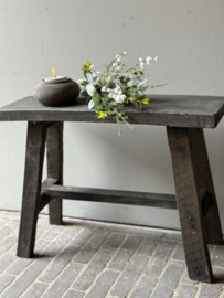 Oud Houten Bankje 61 cm