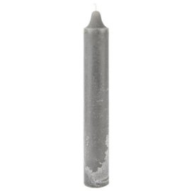 Tischkerze Hellgrau 25cm