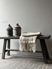 Oud Houten Bankje 100 cm