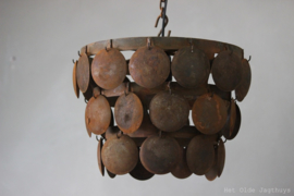 Hanglamp Metalen Schijven Roest