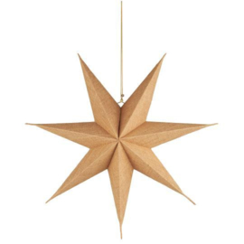 Hängender Jute-Stern