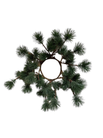Seiden-Zedernkranz 15 cm