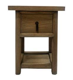 Houten Nachtkastje ''Rustic''