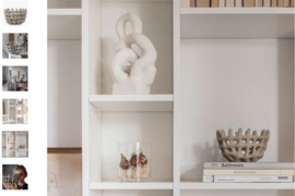 Geflochtene Schale Sand -Mette Ditmer-