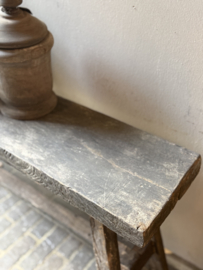 Oud Houten Bankje 121 cm