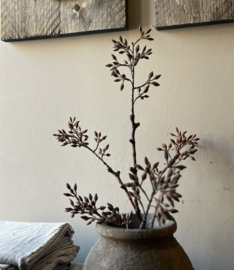 Zijde Tak Fruit Bruin 100 cm