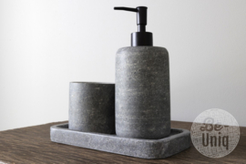 Badkamer set van 3 | Lava stone | Grey