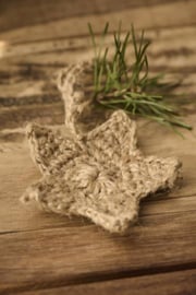 Gevlochten hanger Ster