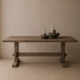 Eettafel Kloosterpoot -Luksa Home Collection-