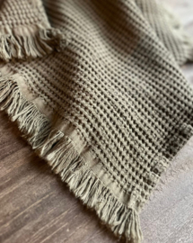 Gastendoekje Timor Khaki 30x50 cm