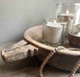 Oude Houten Schaal