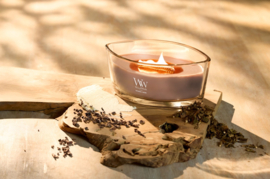 Geurkaars Patchouli Creme Medium Candle -Woodwick-