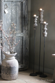 Vloerkandelaar Grey (set van 3)