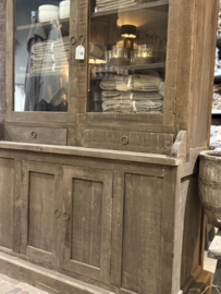 Vitrinekast Secretaire -Driftwood-