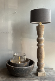 Houten Balusterlamp  -Aura Peeperkorn-