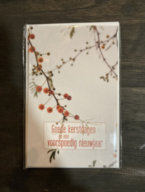 Weihnachts- und Winterkarten (4er Pack)