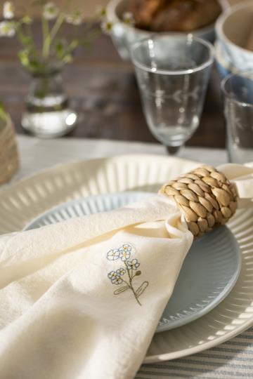 Dinerbord Butter Cream -Mynte-