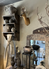 Wandregal Altholz 60 cm - Driftwood -