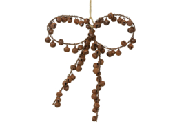 Hanger Strik Belletjes Roest Large