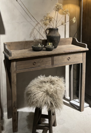 Oud Houten Haltafeltje -Driftwood-