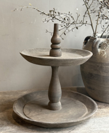 Houten Etagere Julia 2-laags