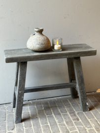 Oud Houten Bankje 60 cm