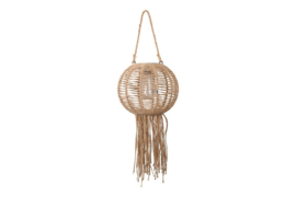 Hanglamp Solar Jute Boho Rond